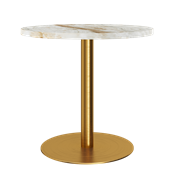 Gold Halo Cafe Table